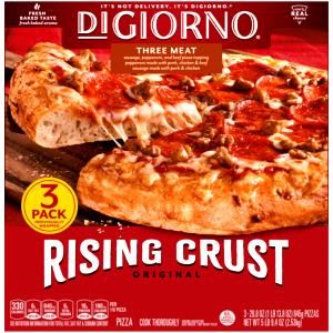 1 Small (8 Dia) Thick Crust Pizza with Meat and Fruit