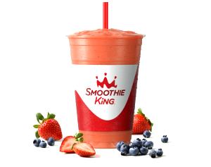 1 smoothie (20 oz) Berry Punch Smoothie (20 oz)