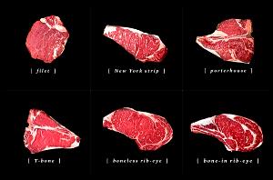 1 steak (6 oz) Boneless Beef NY Strip Steak