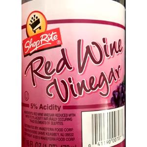 1 Tbsp. (14.9 G) Red Wine Vinegar