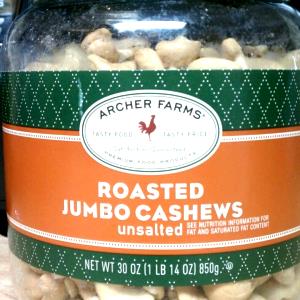 1 Tbsp Cashew, Dry Roasted, No Added Salt