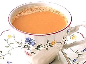 1 Teacup (6 Fl Oz) Tea with Milk and Sugar