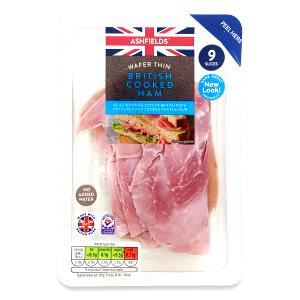 1 Thin Slice (approx 4-1/2 X 2-1/2 X 1/8) Fried Ham