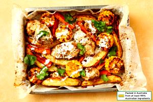 1 tray (367 g) Caribbean Chicken