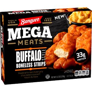 1 tray (397 g) Buffalo Style Chicken Strips with Macaroni and Cheese