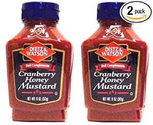 1 tsp (5 g) Cranberry Honey Mustard