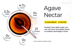 1 tsp. (6.9 g) Agave Syrup