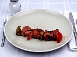 100 G Beef Chuck (Shoulder Tender Medallion, Lean Only, Trimmed to 0 Fat, Choice Grade, Cooked, Grilled)