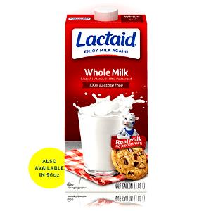 100 G Lactose Reduced Whole Milk