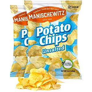 100 Grams Tortilla Chips, Lowfat, Unsalted