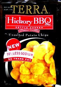16 Chips Hickory BBQ Unsalted Potato Chips