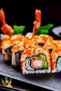 16 Pieces Sushi Small Roll, Shrimp