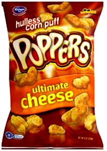 2 1/2 cups (32 g) Hulless Ultimate Cheese Corn Puff Poppers