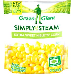 2/3 Cup Corn, Extra Sweet Niblets, Frozen