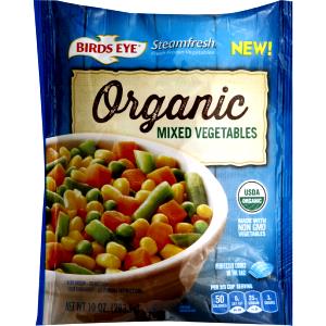 2/3 cup Organic Mixed Vegetables