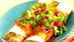 2 enchiladas Chicken Enchiladas