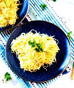 2 Oz Angel Hair Pasta, Garlic & Parsley, Dry