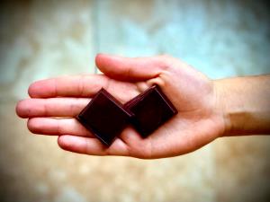 2 squares (20 g) 85% Dark Chocolate