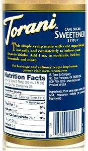 2 Tbsp Cane Sugar Sweetener