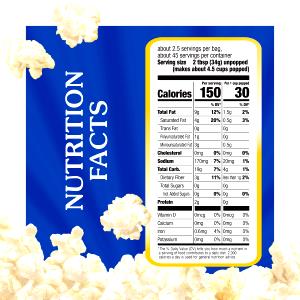 2 tbsp unpopped (5 cups popped) (34 g) Kettle Korn