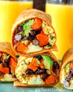 2 wraps Egg, Potato & Cheese Breakfast Wrap