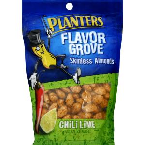 27 pieces (1 oz) Flavor Grove Skinless Almonds - Chili Lime