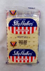 3 crackers (25 g) SkyFlakes Crackers