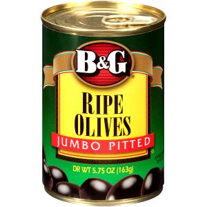 3 olives (18 g) Jumbo Pitted Black Ripe Olives