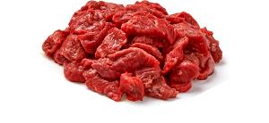 3 oz (84 g) Beef For Stew