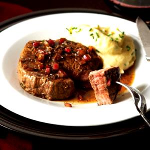 3 Oz Eye Round Roast/Steak, Roasted/Broiled