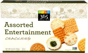 4 crackers (30 g) Whole Wheat Entertainers Crackers