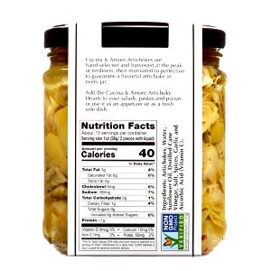 4 pieces (1 oz) Marinated Quartered Artichokes