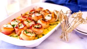4 pieces (100 g) Bacon Wrapped Scallops