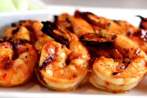 4 shrimp (3 oz) Shrimp