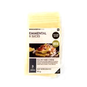 5 slices (100 g) Emmental Cheese