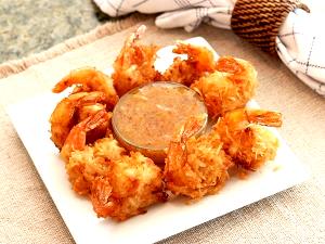6 shrimp Gold Coast Coconut Shrimp