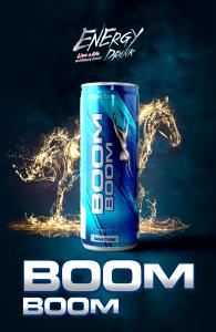 8 fl oz (240 ml) Boom Energy Drink