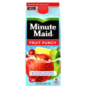 8 Fl Oz Minute Maid, Fruit Punch