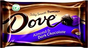 9 pieces (42 g) Silky Smooth Almond Dark Chocolate