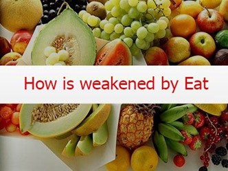 How is weakened by Eat